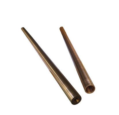 T1 T2 C1100 TU2 Customized Diameter Seamless Copper Round Pipe Heating Application Brass Copper Tube