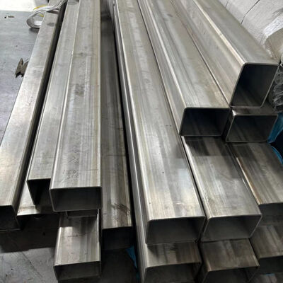 Ba Surface Finish Stainless Steel Pipe Rectangular Tube AISI 310S 316L Square Tube Square Pipe