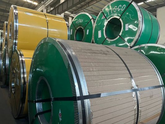 Surface Customized Color Coated Stainless Steel Coil Strip with 50000ton/Month Capacity