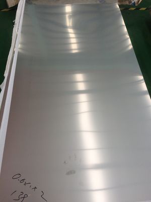 SS Mirror Finish 6mm Stainless Steel Plate 2B Finish PE Coated EN AISI ASTM A240 202 304 304L